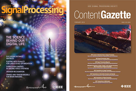 IEEE SP Magazine and Content Gazette cover photo