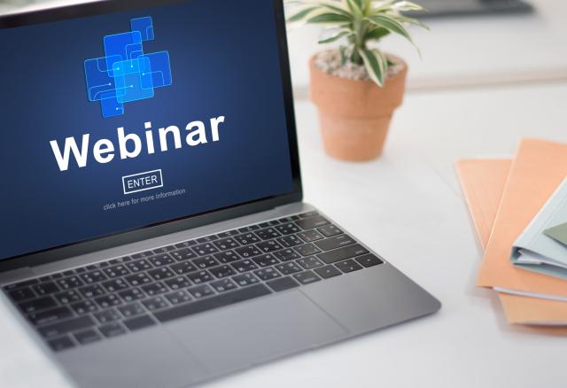 Webinar screen