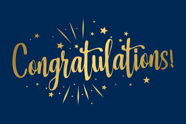 Congratulations