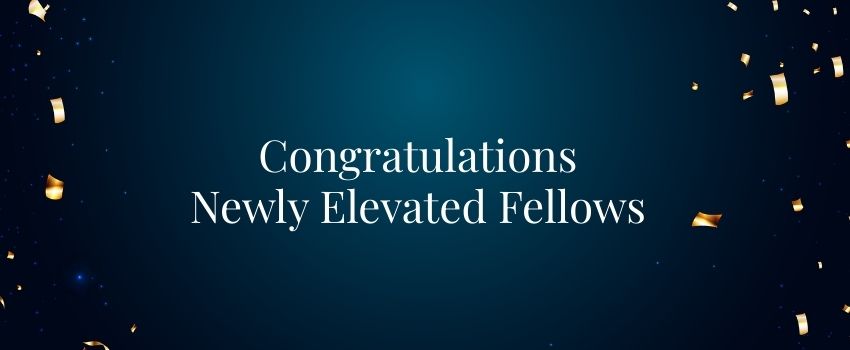 Congratulations New Fellows