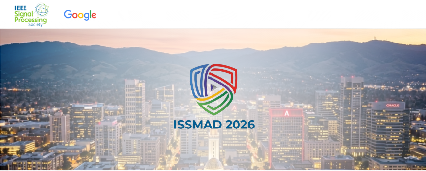 Image of ISSMAD 2026 logo in front of Palo Alto skyline
