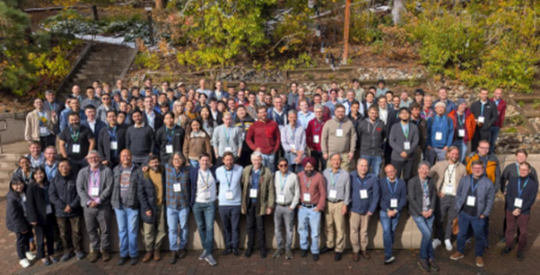 Photo of about 69% of the 169 attendees