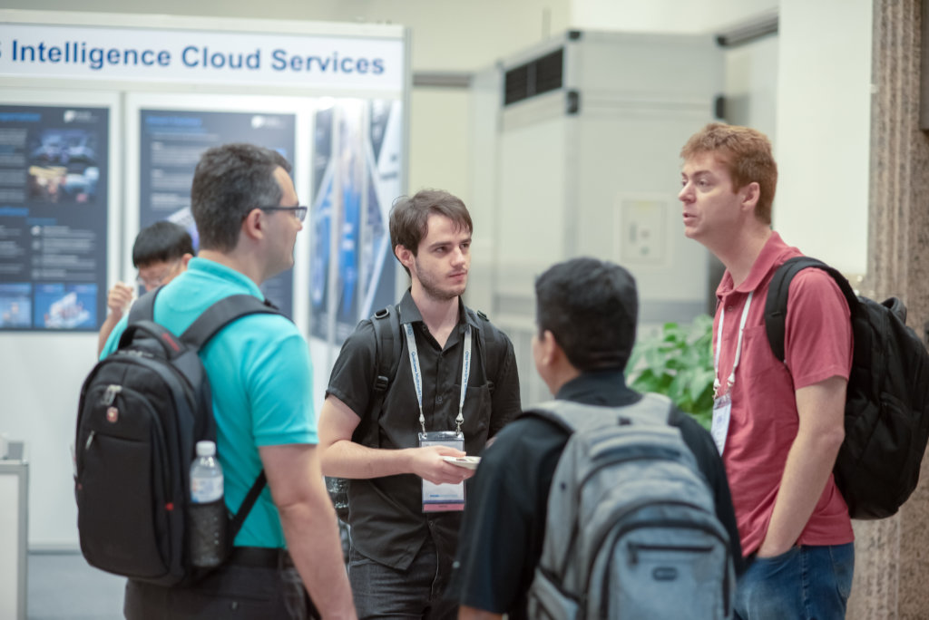 Photo of delegates networking at an event
