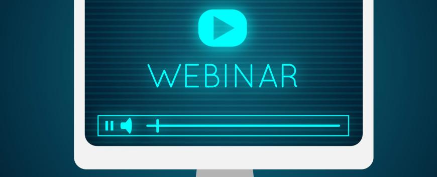 Webinar screen