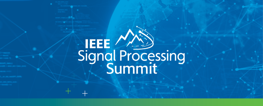 IEEE SP Summit Logo in front of globe imagery. 