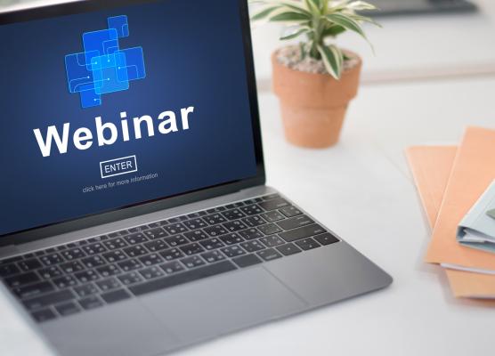 Webinar screen