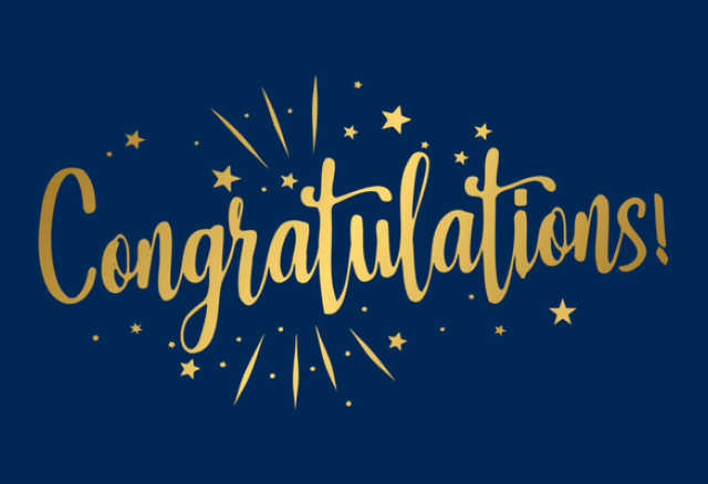 Congratulations 