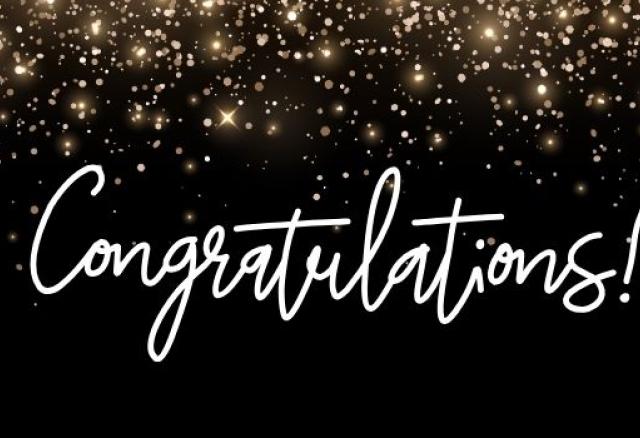 Congratulations Centered