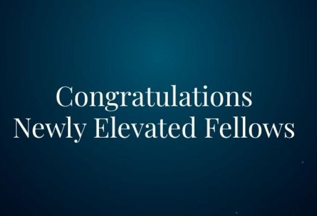 Congratulations New Fellows
