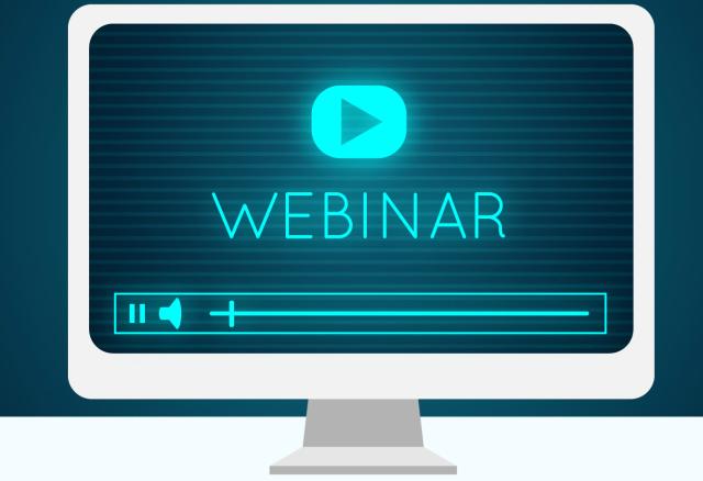 Webinar screen