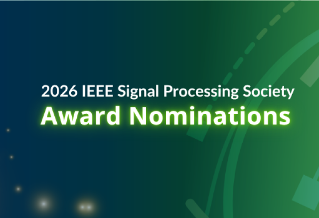 2026 IEEE SPS Awards Nominations