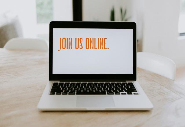 Join Us Online - Webinar image