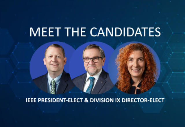 Image of the 2026 Candidates for IEEE President-Elect & Division IX Director-Elect