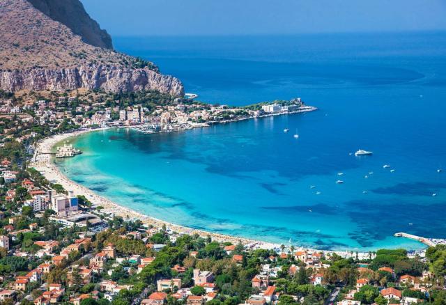 Palermo Beach, Sicily, Italy
