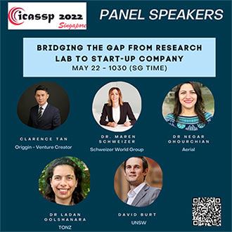 SPS ENT Forum at ICASSP 2022 Speakers